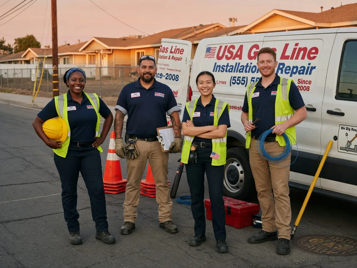 Gas Line Installation company in Campbell Hill, IL